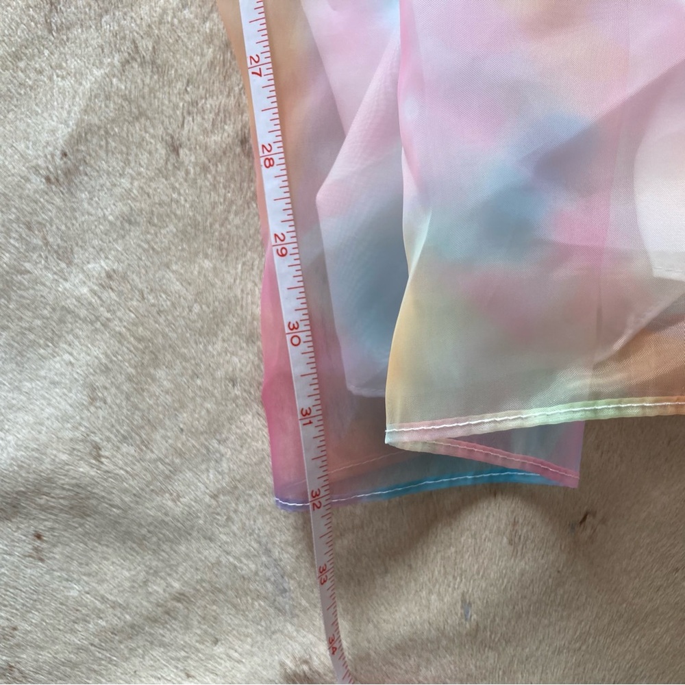 4XL Lover Era Pastel Puff Sleeve Mini Dress dreamy swiftie taylor swift spring - Picture 9 of 9